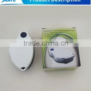 NO.3201 UV Light Currency Detecting Plastic Pocket Loupe thumbnail-3