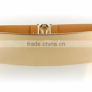 Wholesale High Quality Best PU Leather Belt Gold Metal Belt/ Ladies Belt thumbnail-1