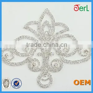 2016 New Design Waist Rhinestone Beaded Laces for Bridal Dress thumbnail-3