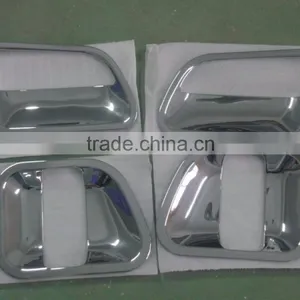 Toyota Hiace 2005-2016 Front Middle Chrome Outer Outside ABS Chrome Door Handle Bowl Case Cover thumbnail-3