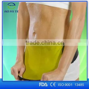 Hot Thermo Sweat Shapers Slimming Belt Sauna Waist Cincher Girdle for Weight Loss Women & Men thumbnail-1