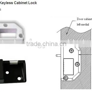 Biometric Lock Opening Hotel Locks With Auto-rebound Function thumbnail-5