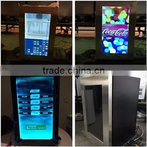 10inch Transparent Lcd Screen Vertical LCD Advertising Monitor USB Flash Drive Audio Player Video Loop LCD Box thumbnail-4