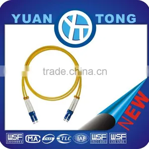 2M Singlemode 9/125 Dupplex LC-LC Fiber Optic Jumper Patch Cord thumbnail-1