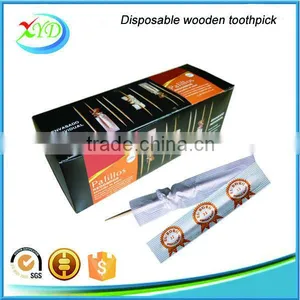 2016 New Product 4 Sides Paper Wrapped Toothpick for Lowest Price thumbnail-5