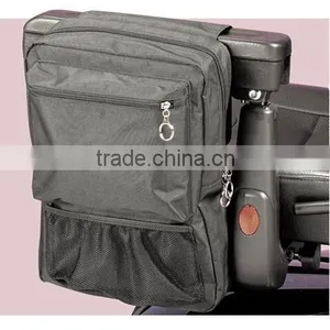 Topmedi 1xSmall Waterproof Armrest Pannier Bag Interior Zipper Hook&Loop Tape Deluxe Scooter Bag thumbnail-2