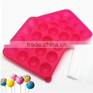 Beautiful and Popular Silicone Cake Pop Maker Lollipop Candy Mold thumbnail-2