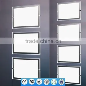 Cable Acrylic Real Estate a3 a4 Light Signs Led Window Display thumbnail-1