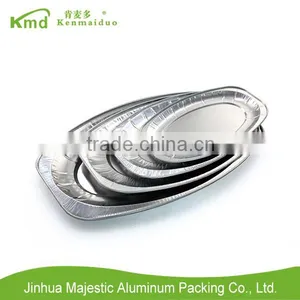 2016 Disposable Supermarket Aluminum Foil Plate/ Alumimum Foil Platter thumbnail-1