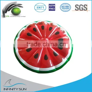 2016 New Hot Inflatable Watermelon Shaped Floating Mattress thumbnail-1