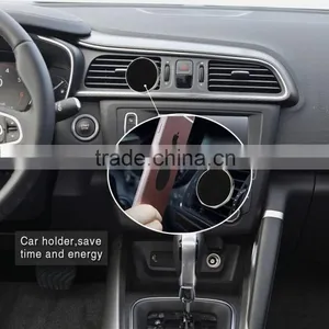 Universal Rotating Portable Mini Air Vent Magnetic Mobile Cell Phone Stand Mount Car Holder thumbnail-5