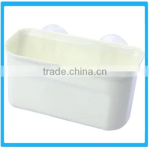 Wholesale Plastic Suction Cup Bathroom Storage Rack thumbnail-1