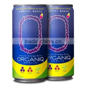 ORGANIQ Natural Energy Drink 269ml*24 Healthy Drink Made in Brazil Acai Mate Tea thumbnail-1