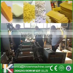 305*640 mm Roller Stainless Steel Beeswax Foundation Flat Sheet Machine thumbnail-1