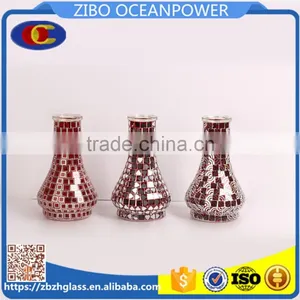 Electroplating Carving Glass Piece Cover Glass Shisha Mosaic thumbnail-1