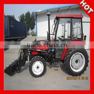 Small Garden Tractor Loader Backhoe thumbnail-3