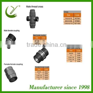 Water Irrigation Male Threaded Compression Tee Pipe Fitting thumbnail-3