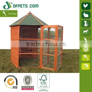 DFPets Hot Sale Large Wooden Bird House thumbnail-1