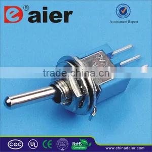 SMTS-102-A2 PC Terminal ON-ON 3 Pin Toggle Switch thumbnail-1