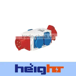 HT-1065 Waterproof Socket Industrial Power Plug thumbnail-1