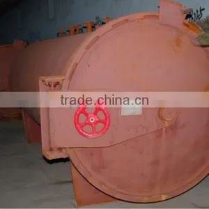 Steam Heating Food Sterilizer Retort 3CBM Capacity Made of Carbon Steel Retort Sterilizer thumbnail-1