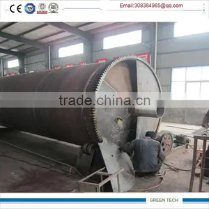 2012 Hot Sale Waste Tyre Pyrolysis to Fuel Oil Plant 100% Pollution Free thumbnail-1