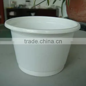 Milky White Mini Disposable Plastic Dessert Cup With Cover thumbnail-2