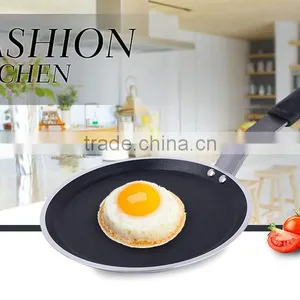 Durable Short Handle Round Aluminum Nonstick Frying Pan thumbnail-6