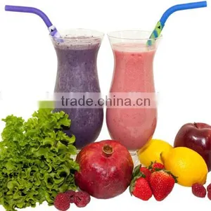 Silicone Glass Bottle Reusable Drinking Straw With Stainless Steel Brush Hot Sell thumbnail-2