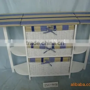 Rattan Drawer With Wooden Ironing Board thumbnail-2