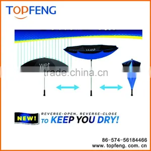 Reverse Umbrella C Hook Handle Double Layer Reverse Umbrella Double Layer Umbrella thumbnail-4