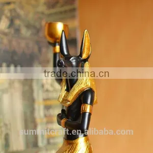 Wholesale Resin Egyptian Anubis Statues thumbnail-5