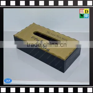Modern Clear Acrylic Bathroom Facial Tissue Dispenser Box Cover / Decorative Napkin Holder thumbnail-1
