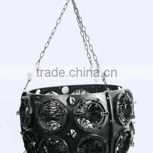 Sol Garden Pot Decorative Metal Hanging Basket Planters Ball Planter SOL SL-Y206 thumbnail-5