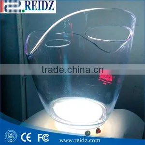 REIDZ Factory Hot Supply PC Plastic Type and Ice Buckets&Tongs Buckets Coolers&Holders Type Inflatable Floating Ice Bucket thumbnail-6