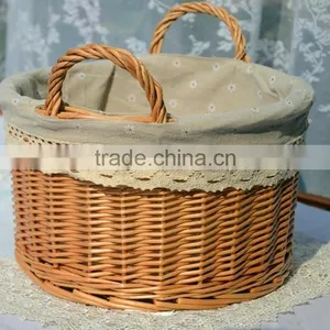 Some Wonderful Wicker Storage Baskets /furit Basket/ Bread Basket thumbnail-1