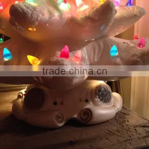 White Ceramic Christmas Tree Light thumbnail-5