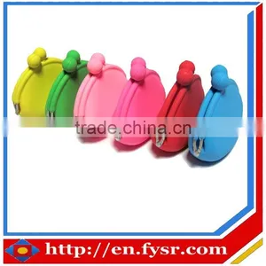 Silicone Pochi Silicone Coin Purse /Mini Money Purse/Wallet With Golden Supplie thumbnail-1