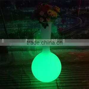 16 Colors Changing Vase Led Light Base With IR Remote Control thumbnail-5