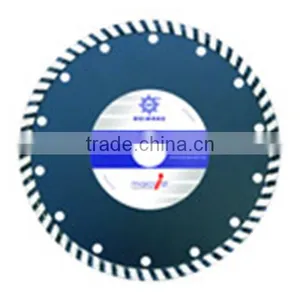 Diamond Segmented Turbo Blade With Protective Teeth thumbnail-2