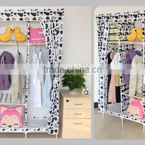 Foldable Wooden Wardrobe thumbnail-4
