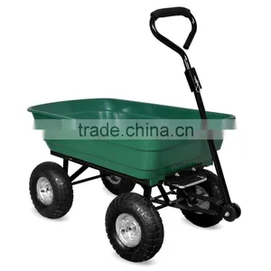 125L Dump Cart TC4253 Garden Dump Carts thumbnail-1