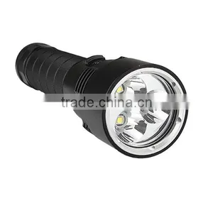 3000 Lumen 3x Cree XM-L T6 LED Underwater 100M Scuba Diving Led Flashlight thumbnail-2