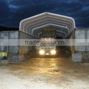 Container Top Shelter Tent, Car Garage Tent , Car Shelter , Storage Shelter, Warehouse Tent thumbnail-3