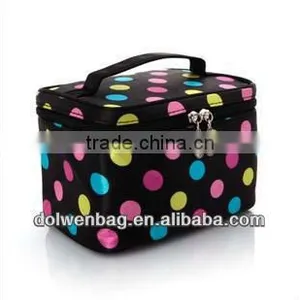 2013 Fashion Pot Cosmetic Bag for Girls With Polyester thumbnail-1