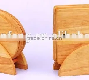 Wooden Cutting Board With Stand thumbnail-1
