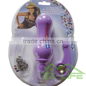 Mini Bedazzler Clothing Nail Rivet Rhinestones DIY Setter Tool Kit thumbnail-2
