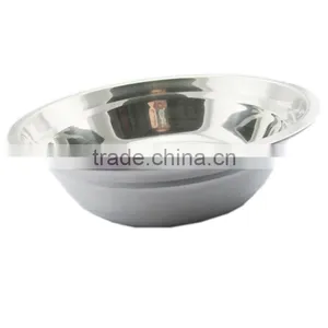 Stainless Steel Round Soup Plate With Strong Quality thumbnail-2