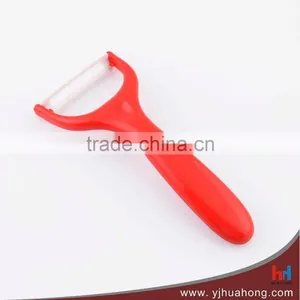 Ceramic Blade Plastic Handle Fruit Peeler Peeler Vegetable Peeler (HPL-61) thumbnail-1