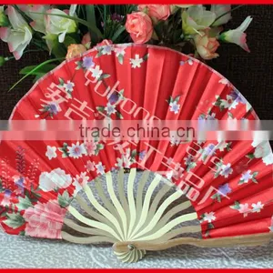 Chinese Style Handcrafts Fabric Fan thumbnail-4